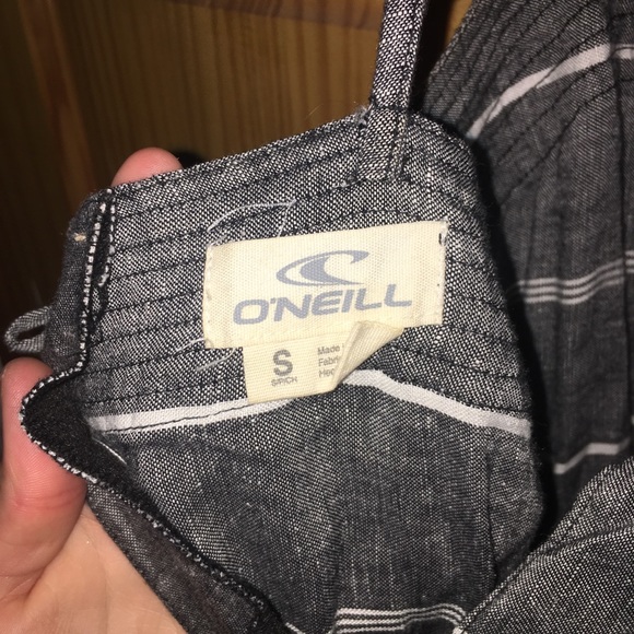 O’Neil linen blue stripped jumpsuit - Picture 3 of 4